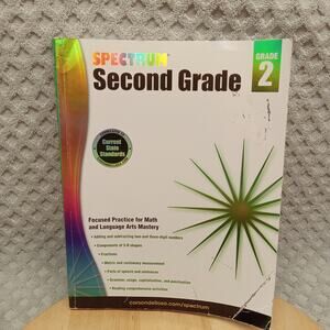 Spectrum Second Grade Workbook Math And Language Arts